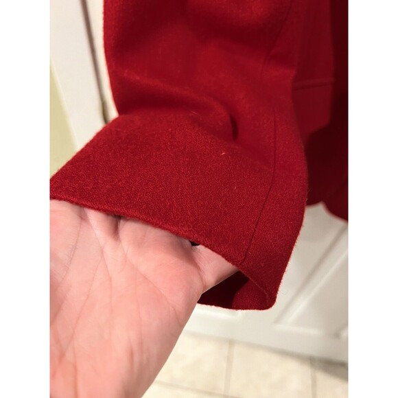 Pendleton Blazer Womens 10 Knockabouts Red Jacket Virgin Wool Preppy Vintage USA - Picture 5 of 8
